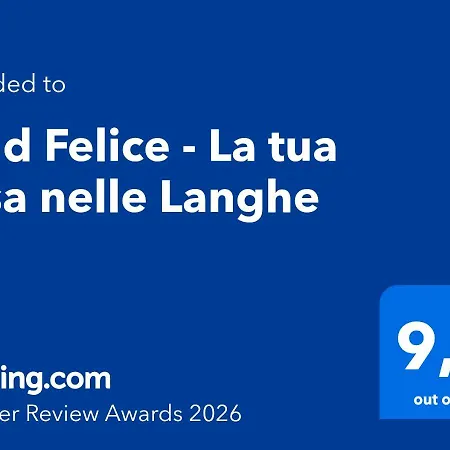 Ca'd Felice - Nella Natura Con Vista Langhe * Rodello